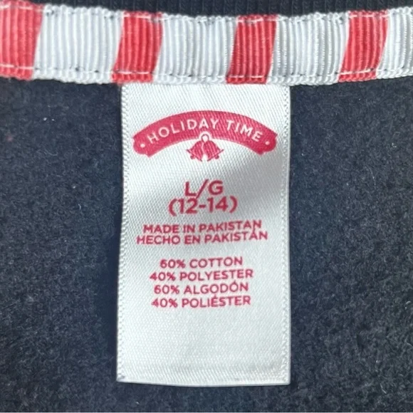 Holiday Time Santa Believe Christmas Pullover Sweater | Size: Large - Picture 4 of 4